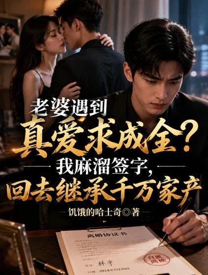 老婆遇到真愛求成全?我麻溜簽字,回去繼承千萬家產
