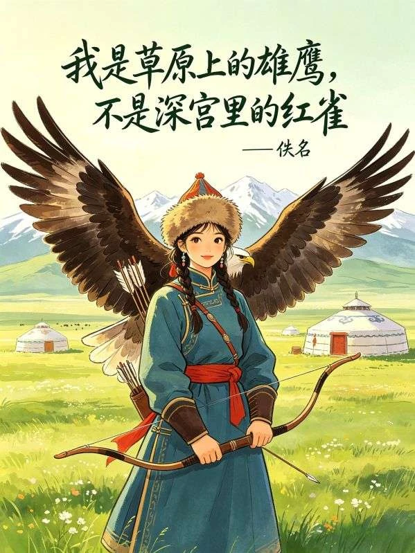 我是草原上的雄鷹,不是深宮裡的紅雀