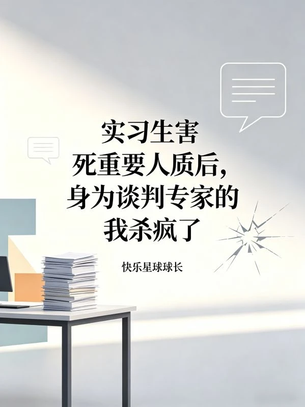 實習生害死重要人質後,身為談判專家的我殺瘋了