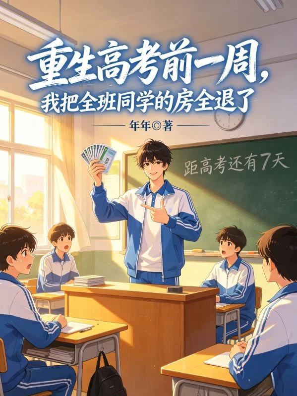 重生高考前一周,我把全班同學的房全退了