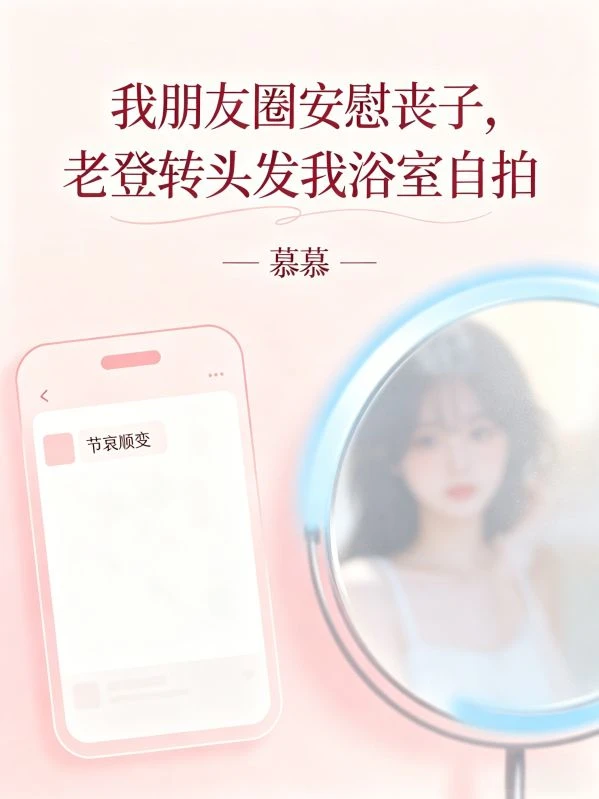 我朋友圈安慰喪子,老登轉頭髮我浴室自拍