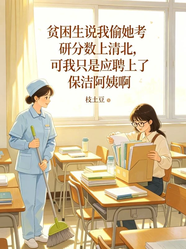 貧困生說我偷她考研分數上清北,可我只是應聘上了保潔阿姨啊