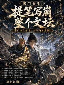 寒門書生:提筆寫崩整個文壇