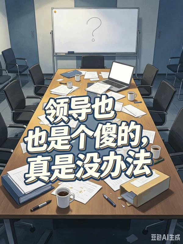 領導也是個傻的,真是沒辦法