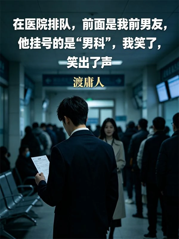 在醫院排隊,前面是我前男友,他挂號的是“男科”,我笑了,笑出了聲