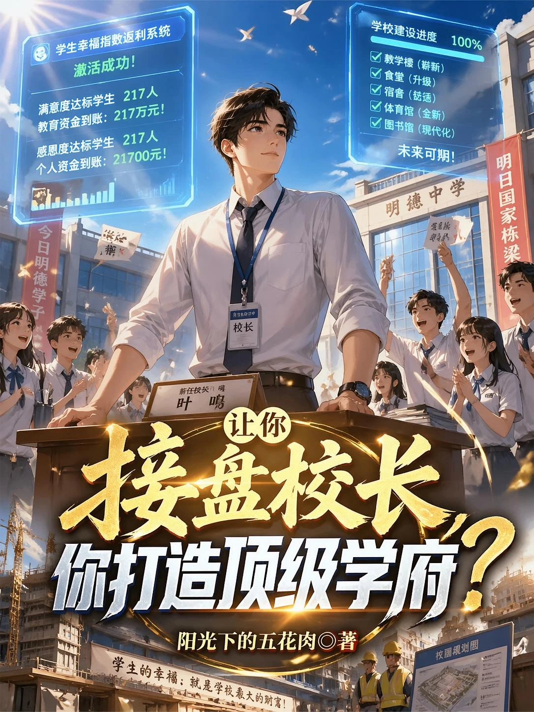 讓你接盤校長，你打造頂級學府？