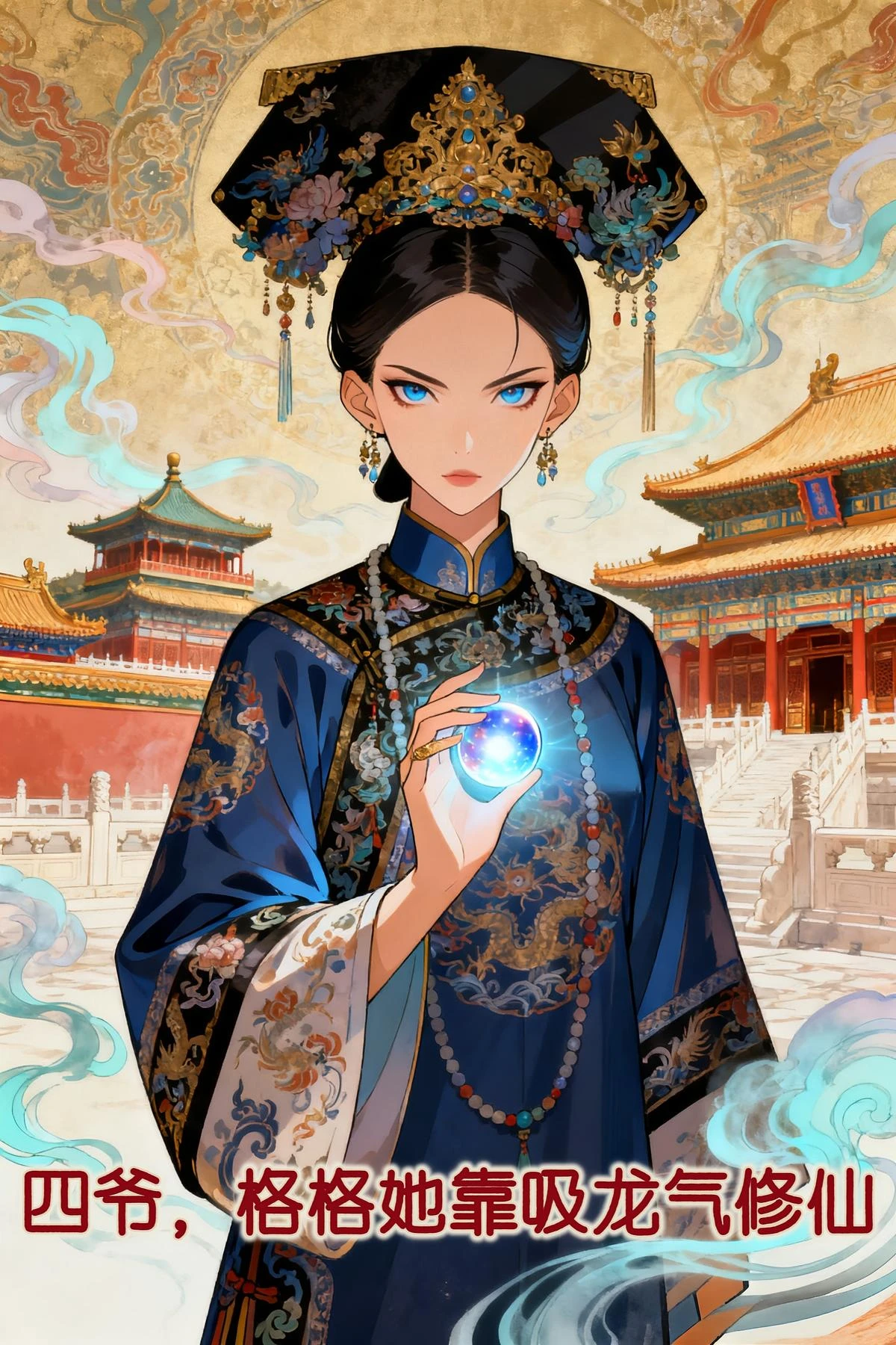 四爺，格格她靠吸龍氣修仙
